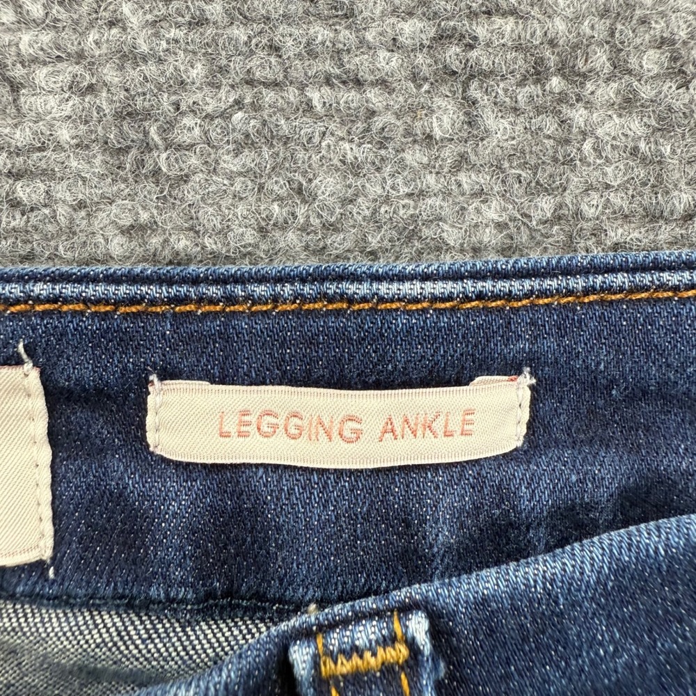 JEN7 By 7 For All Mankind Legging Ankle Jeans Dark Wash Size 8 Women's - Picture 6 of 15